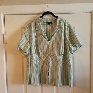 Lane Bryant Button Down 26/28